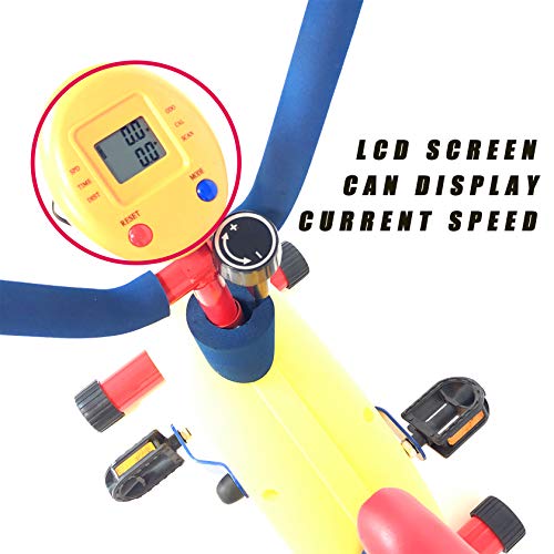 PHASFBJ Kids Fun and Fitness Adjustable Exercise Equipment for Children Workout Weight Bench Set,Birthday Gifts Toy, Fun and Fitness Exercise Equ