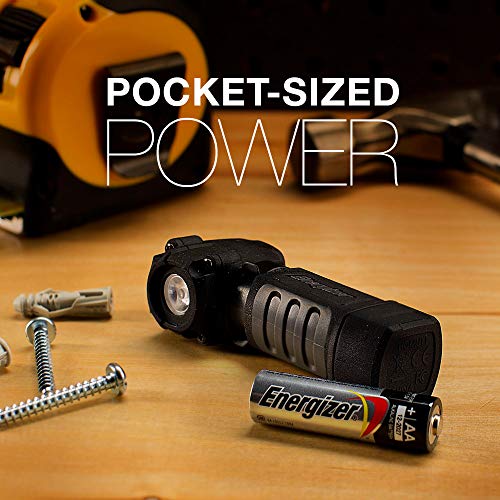 Energizer Hardcase Professional LED Torch, Compact, Water and Impact Resistant, Pocket-sized, Batteries Included