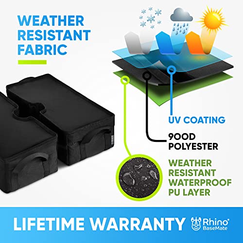 Rhino Parasol Base Weight, 45.7cm ~ Umbrella Base Weight Fits Any Offset, Cantilever & Any Outdoor Patio Umbrella Stand ~ Easy Set up (Detachable