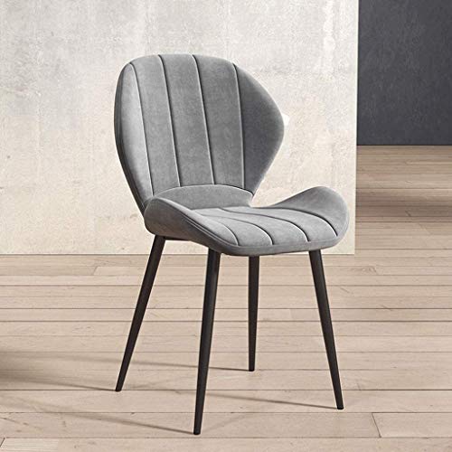 Modern Kitchen Dining Room Chairs Set Of 6 Velvet Dining Chairs Soft Seat With Black Metal Legs Kitchen Chairs For Kitchen Restaurant Modern Offi