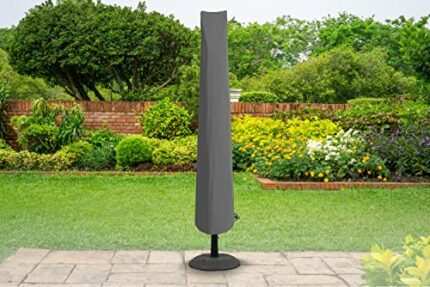 Bosmere Protector 7000 | Extra Large Parasol Garden Umbrella Cover | L 190cm circ.96cm | 100% Waterproof, Breathable Material, UV Protected, Heav