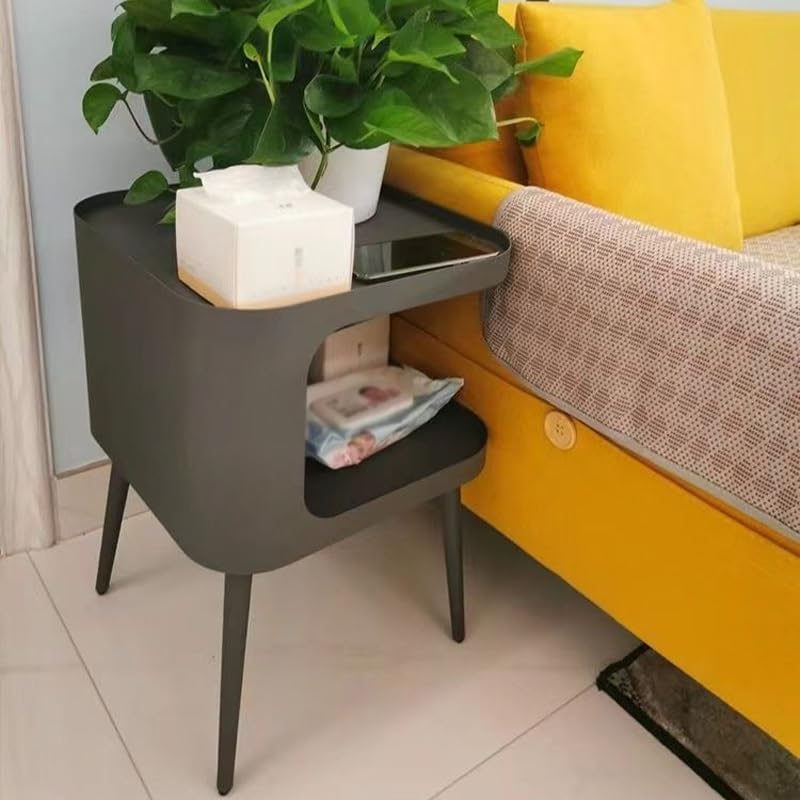 JYDQM Nightstand Bedroom Small Side Table Creative Living Room Small Coffee Table Small Corner Bedside Table