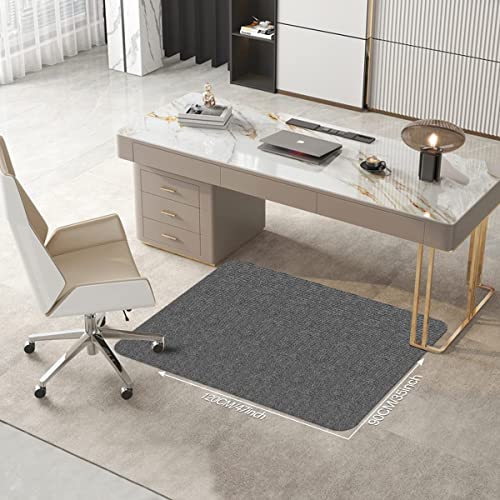 Office Chair Mat 120 * 90cm, LUPATDY Office Chair Mats for Hardwood Floors Non Slip Floor Protector Mat for Chairs Pad Desk Chairmats Office Floo