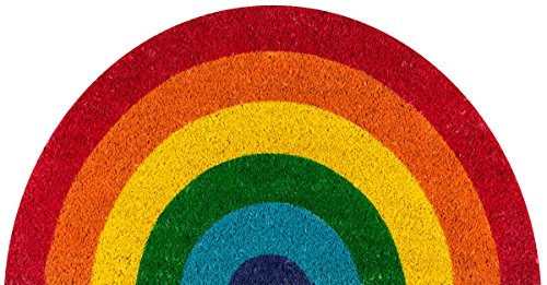 Novogratz by Momeni Rugs Doormat, Synthetic, Multi Color, 1 ft 4 in x 2 ft 6 in