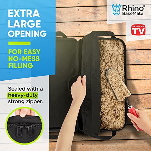 Rhino Parasol Base Weight, 45.7cm ~ Umbrella Base Weight Fits Any Offset, Cantilever & Any Outdoor Patio Umbrella Stand ~ Easy Set up (Detachable