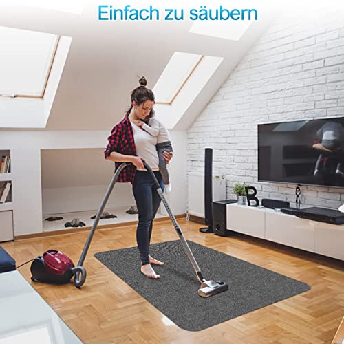 Office Chair Mat 120 * 90cm, LUPATDY Office Chair Mats for Hardwood Floors Non Slip Floor Protector Mat for Chairs Pad Desk Chairmats Office Floo