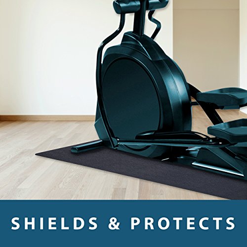 MotionTex Exercise Equipment Mat for Under Stationary Bike