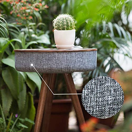 JYDQM Coffee Table Light Simple Small Apartment Living Room Inductive Charging Table Speaker Sound Bedside Table