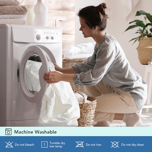 Premium Waterproof King Mattress Protector Breathable Cooling Bamboo Fabric Mattress Pad Cover Smooth Soft Noiseless Bed Cover Machine Washable V