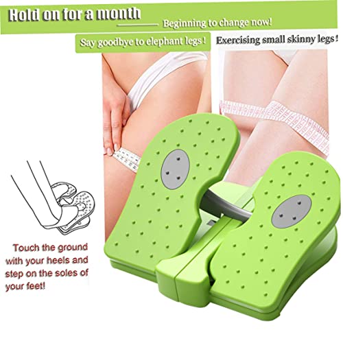 Mini Steppers, Foldable Fitness Stair Stepper, Under Desk Exerciser Foot Pedal, Exerciser Sitting Stepper for Women Men Fitness