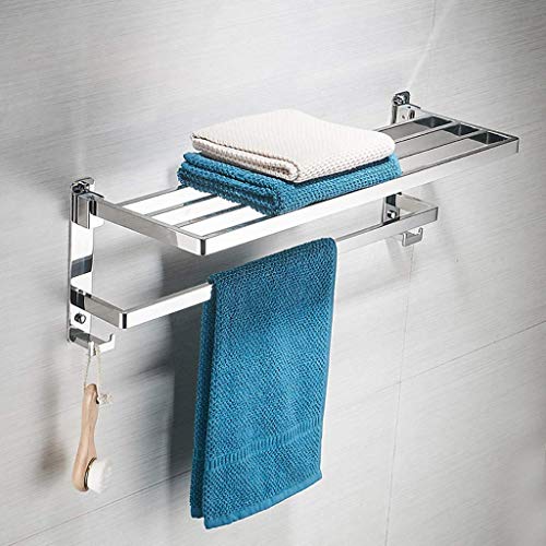 N/A Multifunctional Towel Rack-The Towel Rack Can Be Folded, The Towel Rack is Double-Layered, and It is Not Easy to Fall Off