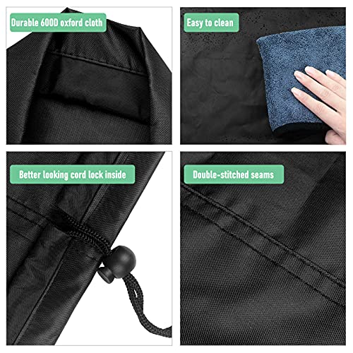 Nomiou Garden Table Covers Waterproof,Outdoor Patio Coffee Side Table Covers for Outdoor Garden Furniture Cover 600D Oxford Fabric,Garden outdoor