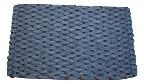 Rockport Rope Doormats 2030302P Premium Indoor & Outdoor Doormats, 20"x 30", Navy