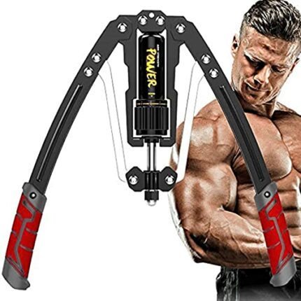 OBALY Twister Arm Exerciser - Adjustable 22-440lbs Hydraulic Power/Home Chest Expander/Shoulder Muscle Training Fitness Equipment/Arm Enhanced Ex