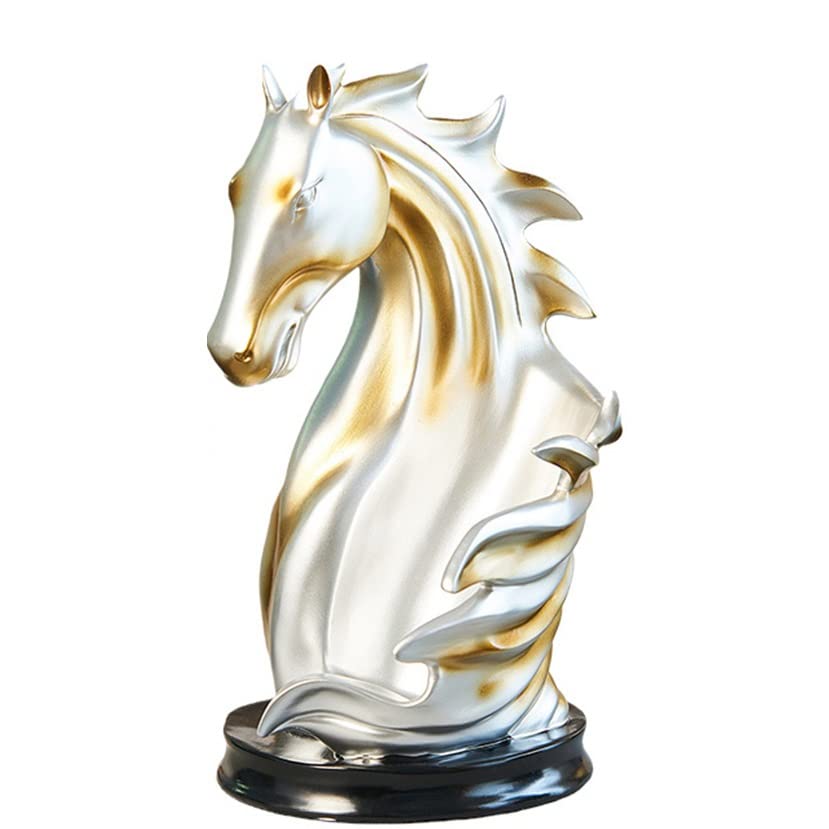 LIUZH Decor Horse Sculpture Wine Bottle Racks Cabinet Decorative Display Stand Holder Wine Shelves Wine Bottles Organizers