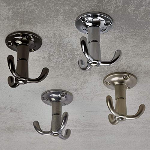 HÄFELE 846.52.808 Clothes Hanger for Swivelling Wardrobe 53 x 53 x 62 mm Polished Aluminium