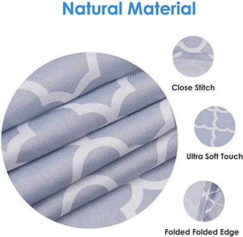 MKISHINE Tablecloth for patio table,bonus 6 clips fit patio table perfectly with opening for umbrella stand,robust, waterproof,machine washable w