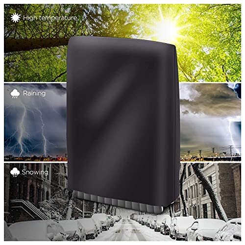 FlyLemon Folding Reclining Chair Cover Zero Gravity Chair Protectors,420D Oxford Fabric Waterproof Anti-UV Outdoor Patio Sunbed Cover,Sun Lounger