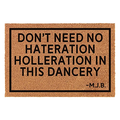 Funny Coir Doormat Hope You Like Ms Rachel Welcome Front Porch Decor Doormat For The Entrance Way Patio Rugs with Heavy-Duty Back Outdoor Coir Do