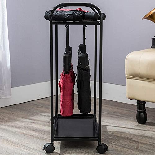 XHALERY Umbrella Rack Stand, Umbrella Holder,Umbrella Stands Umbrella Stand Hotel Large Iron Umbrella Rack, Storage 18-28 Long And Short Umbrella