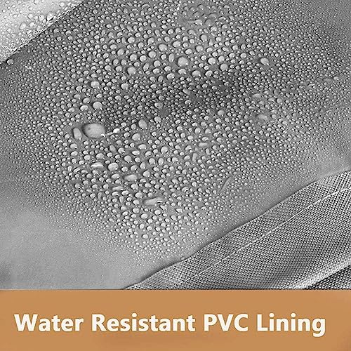 HONCENMAX UPGRADE Patio Hanging Chair Cover - Cocoon Egg Chair Cover - for Rattan Wicker Swing Seat Chair - Waterproof Furniture Protective Cover