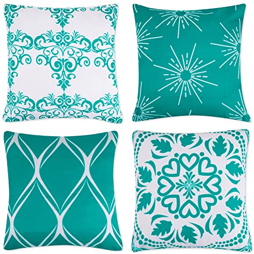 Outdoor Cushions Cover Waterproof, Waterproof Throw Pillow Covers, Outdoor Bench Seat Garden Cushions Waterproof, Waterproof Pillowase, Cushion C