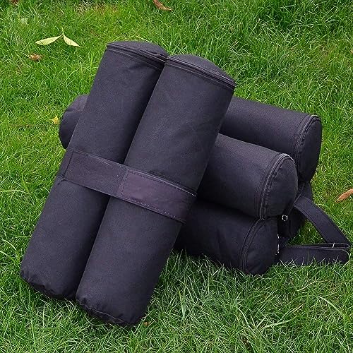 Nicoone Gazebo Weights Bags, Sand Bags Leg Weights for Pop up Canopy Tent, Patio Umbrella, Outdoor Furniture, Green (Bags Only, Sand Excluded)