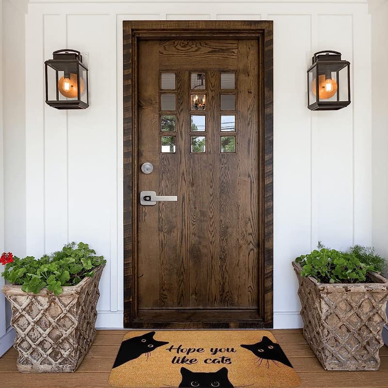 The German Shepherds Door Mat, We Know You are Here Dogs Door Mats, Funny German Shepherd Doormat, Welcome German Shepherd Mats Home Kitchen Door