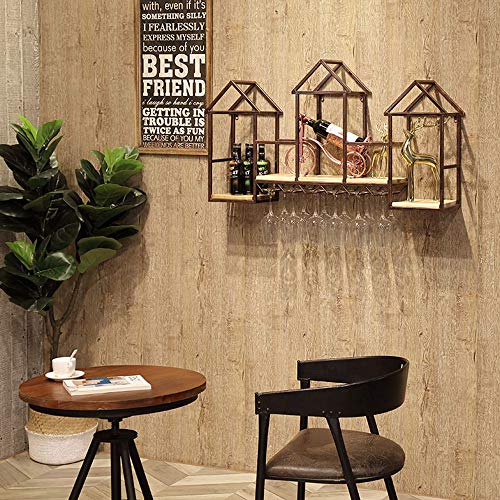 European Hanging Red Fashion Creative Wine Glass Rack Upside Down Wine Rack Bar Wrought Iron Goblet Rack Creative Wine Cabinet Decoration Hanger