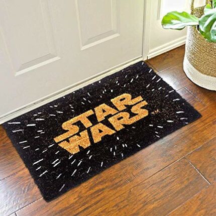 Star Wars GP85032 Logo Door Mat, Polyurethane, Multi-Colour, 40_x_60_cm