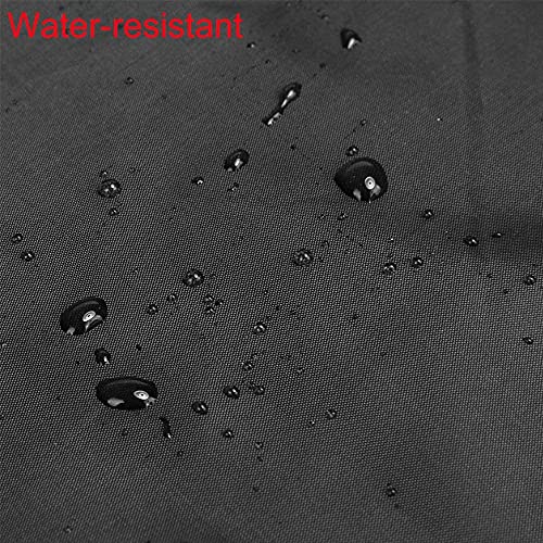 Outdoor Deck Box Cover with Zipper UCARE Waterproof Garden Storage Box Cover 420D Oxford Patio Furniture Cover Storage Container Anti-UV Protecti