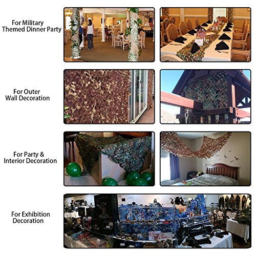 SUNRIS Camouflage Net Military Camouflage Net Outdoor Hunting Woodland Army Camouflage Net Camping Sun Shelter