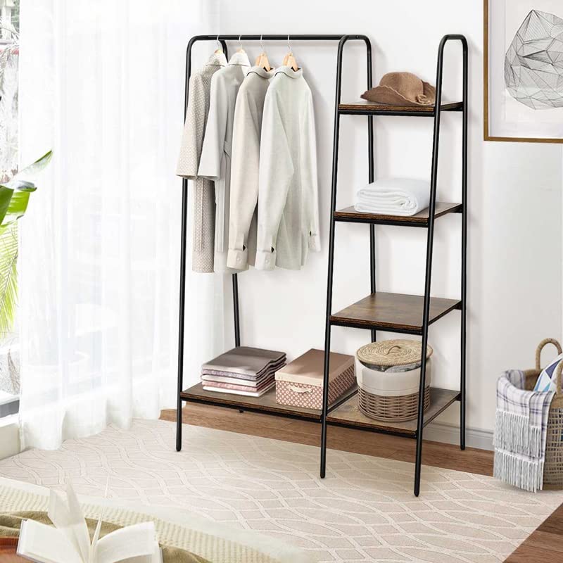 N/A Floor-standing Coat Rack Home Bedroom Iron Hanger Clothing Store Bag Shoes Display Clothes Rack
