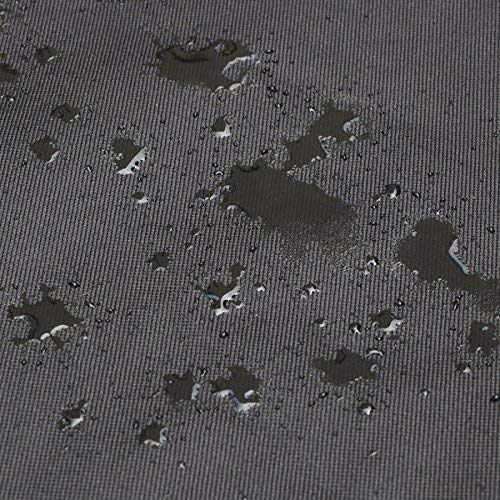 Cover for Parasol, Weatherproof Outdoor Zipper Parasol Umbrella Cover for Parasols 210D Oxford Fabric, With Storage Zipper Bag - Black