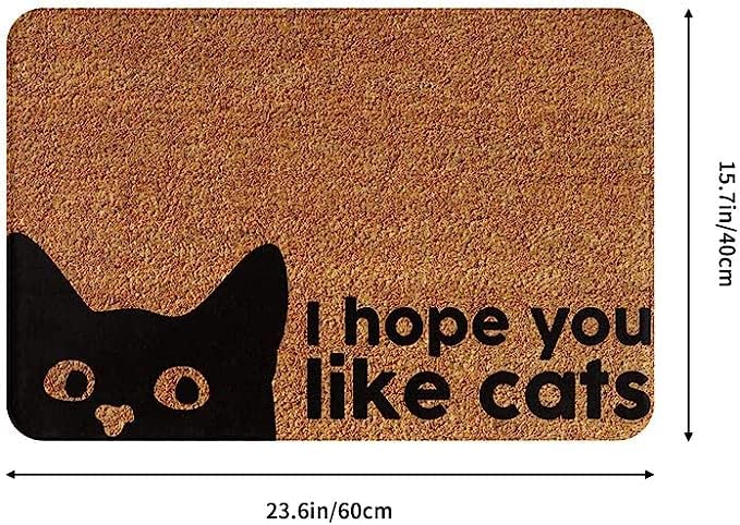 The German Shepherds Door Mat, We Know You are Here Dogs Door Mats, Funny German Shepherd Doormat, Welcome German Shepherd Mats Home Kitchen Door