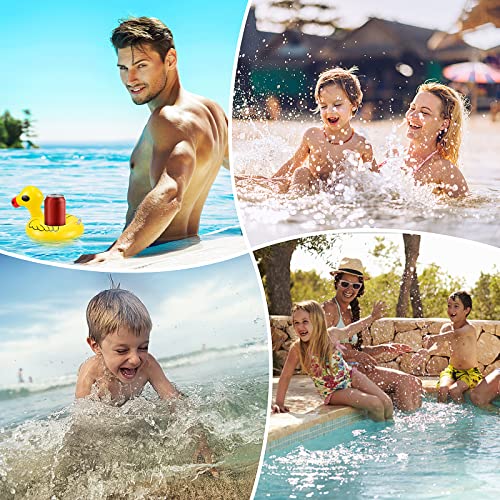 Homgaty Water Hammock, 4-in-1 Multi-Purpose Inflatable Pool Hammock, Swimming Pool Float Hammock Portable with 2 Pcs Inflatable Drink Holders for