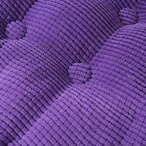 ASDF Garden Furniture Pad, Outdoor/indoor Water Thicken 2 Seater Bench And Patio Furniture Pad Cushion 40x110cm brown