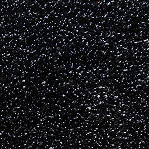 MUD STOPPER Door Mat | Shower Mat | Super Soft Feel | Machine Washable | Non-Slip Door Mat for Home/Office | 100% Polyester | 50 x 80cm - Graphit