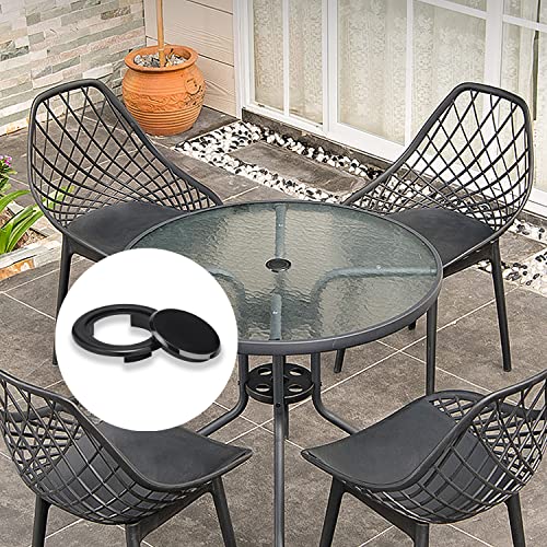 Patio Umbrella Hole PlugTable Umbrella Hole Ring Set, Plastic Parasol Hole Rings Table Insert Standard Size Umbrella Hole Plug for Patio Umbrella