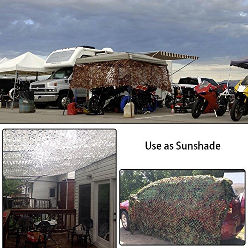 SUNRIS Camouflage Net Military Camouflage Net Outdoor Hunting Woodland Army Camouflage Net Camping Sun Shelter