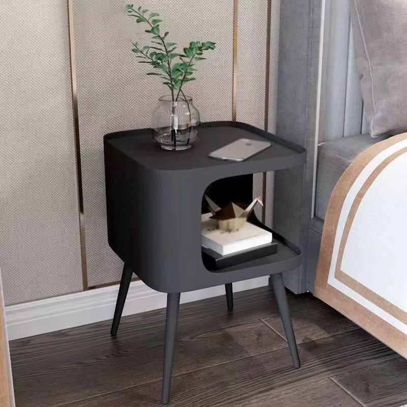 JYDQM Nightstand Bedroom Small Side Table Creative Living Room Small Coffee Table Small Corner Bedside Table
