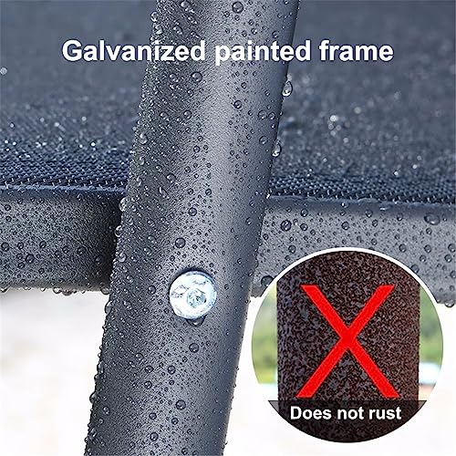 JHKZUDG 3 Piece Patio Furniture Sets,Patio Bistro Set with 2 Chairs And Glass Coffee Table,Outdoor Conversation Table Chairs Set for Garden Yard