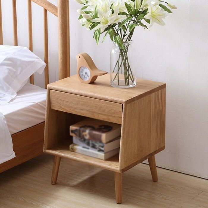 EYHLKM Bedside Locker Locker Bedroom Shelf Bedside Table Narrow Mini