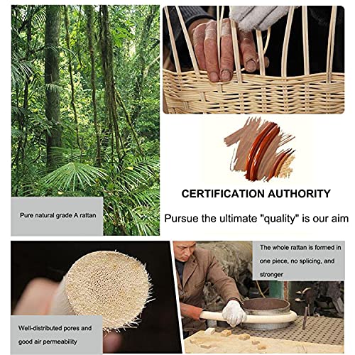 JHKGY Outdoor Club Chairs, Rattan Garden Chairs,Patio Balcony Furniture Dining Seats,All-Weather Wicker Chair,Outdoor Dining Chair for outside Pa