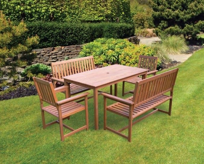 Guilty Gadgets Large Waterproof Garden Patio Outdoor Rattan Table Chair Furniture Cover Polyester Sheet - 170x94x70cm