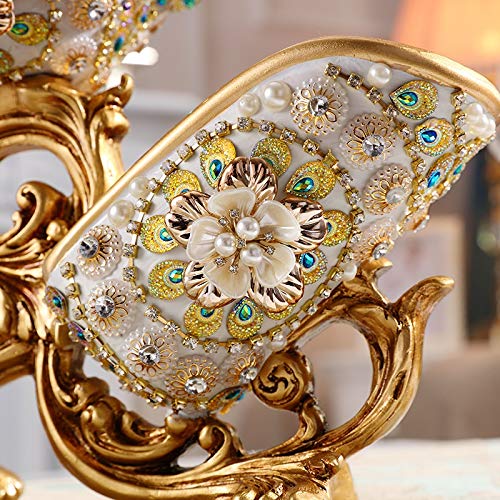 ZYZMH Red Wine Holder Living Room Luxury Wine Cabinet Decorations High Foot Wine Glass Holder Household Wine Bottle Rack