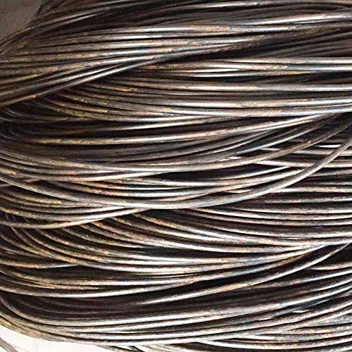 Synthetic Brown Woven Round Rattan, PE Plastic Round Rattan, Woven Repair Rattan Chair, Woven Wicker Suitable for Weaving Repair Chair, Table, St