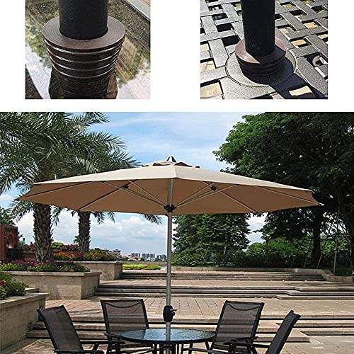 Dasing 2PCS Umbrella Cone Wedge Fits Umbrella Pole Diameter 1.5 Inch/ 38 mm, Parasol Base Stand for Outdoor Patio Umbrella