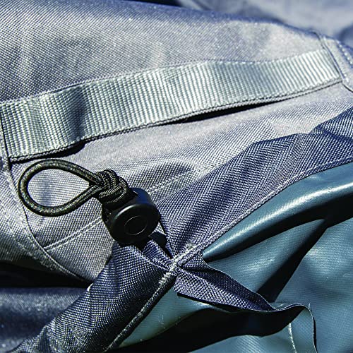 Maypole 6 Seater Rectangular Table & Chairs Covers 600D Oxford Heavy Duty Water Resistant PVC Lined