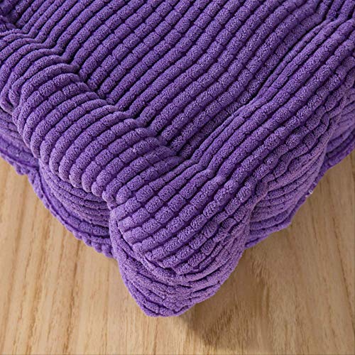 ASDF Garden Furniture Pad, Outdoor/indoor Water Thicken 2 Seater Bench And Patio Furniture Pad Cushion 50x50cm brown-6